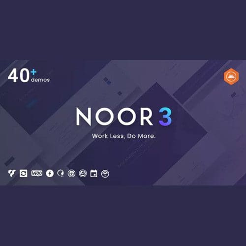 Noor Multi Purpose Fully Customizable Creative AMP Theme