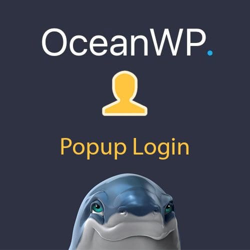 OceanWP Popup Login
