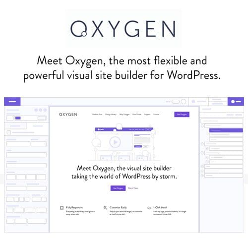 Oxygen 2.0 The Visual Website Builder
