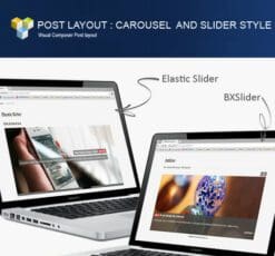 PW Carousel Slider Post Layout For Visual Composer