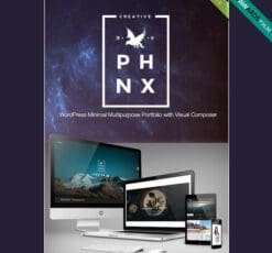 Phoenix WordPress Minimal Multipurpose Portfolio with Visual Composer