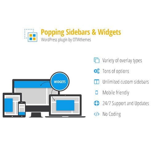 Popping Sidebars and Widgets for WordPress