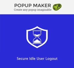 Popup Maker Secure Idle User Logout