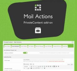 PrivateContent – Mail Actions Add on