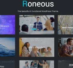 Roneous Creative Multi Purpose WordPress Theme
