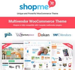 ShopMe Multi Vendor Woocommerce WordPress Theme