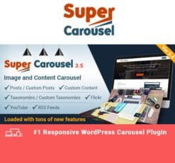 Super Carousel Responsive Wordpress Plugin