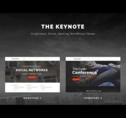 The Keynote Conference Event Meeting WordPress Theme