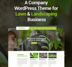 The Landscaper Lawn Landscaping WP Theme