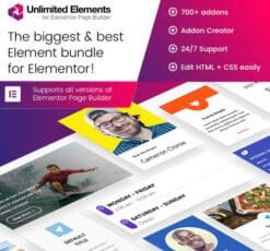 Unlimited Elements for Elementor Page Builder