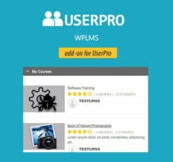UserPro – WPLMS Integration