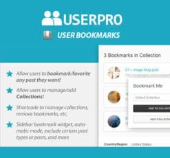 UserPro – WordPress User Bookmarks Add on