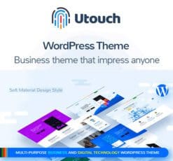 Utouch Startup Multi Purpose Business and Digital Technology WordPress Theme