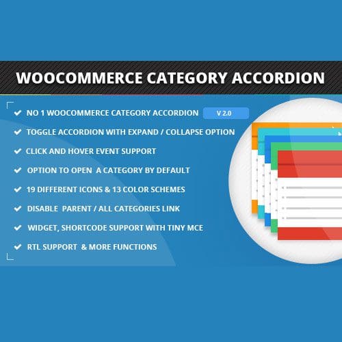 WooCommerce Category Accordion