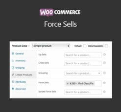 WooCommerce Force Sells