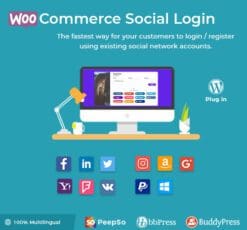 WooCommerce Social Login WordPress Plugin