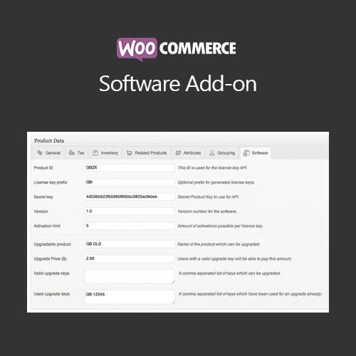 WooCommerce Software Add on