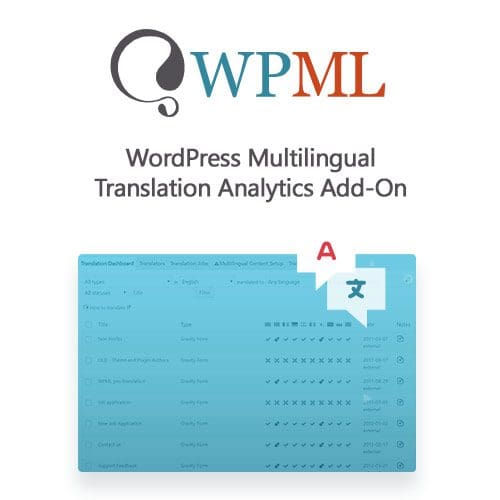 WordPress Multilingual Translation Analytics Add On