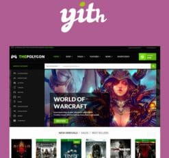 YITH The Polygon WordPress Theme for Video Games