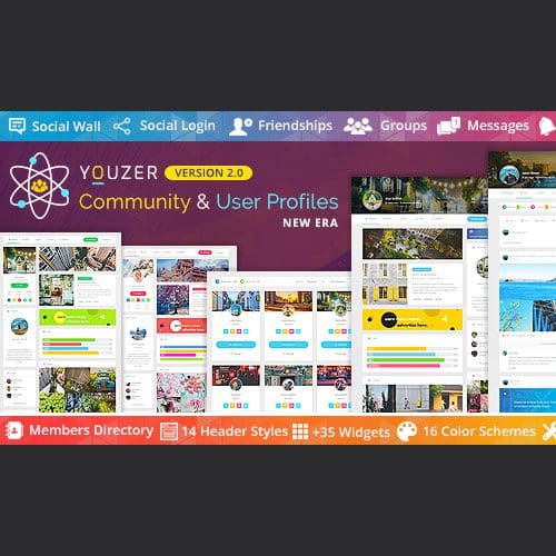 Youzer – Community User Profiles Management