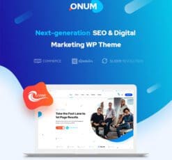 Onum SEO Marketing Elementor WordPress Theme