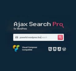 Ajax Search Pro Live WordPress Search Filter Plugin 1