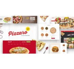Pizzaro Fast Food Restaurant WooCommerce Theme