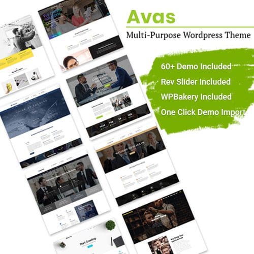 Avas Multi Purpose WordPress Theme