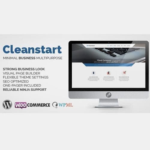 Corporate Business WordPress Theme Cleanstart