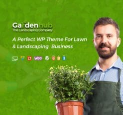 Garden HUB Lawn Landscaping WordPress Theme