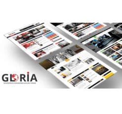 Gloria Multiple Concepts Blog Magazine WordPress Theme