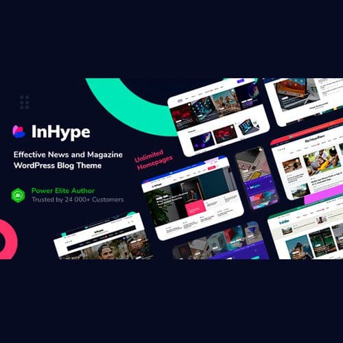 InHype Blog Magazine WordPress Theme