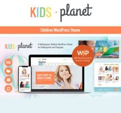 Kids Planet A Multipurpose Children WordPress Theme for Kindergarten and Playgroup