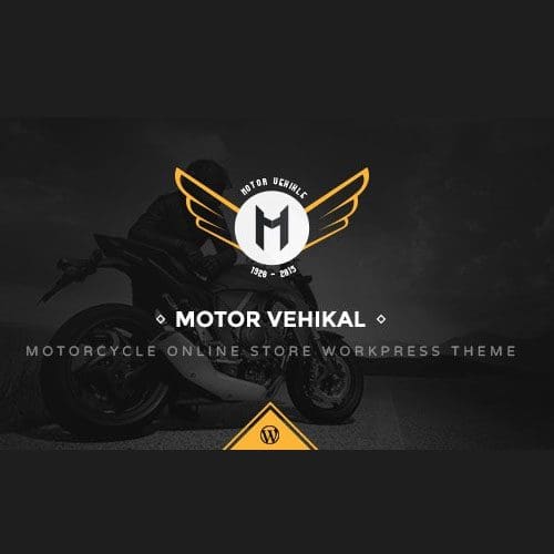 Motor Vehikal Motorcycle Online Store WordPress Theme