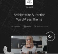 Theratio Architecture Interior Design Elementor WordPress Theme