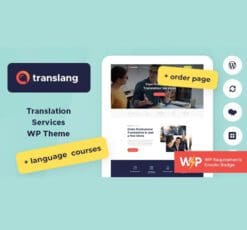 Translang Translation Services Language Courses WordPress Theme