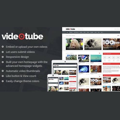 VideoTube Responsive Video WordPress Theme