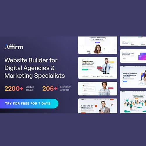 Affirm Marketing Digital Agency WordPress Theme