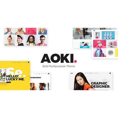 Aoki Creative Design Agency Theme