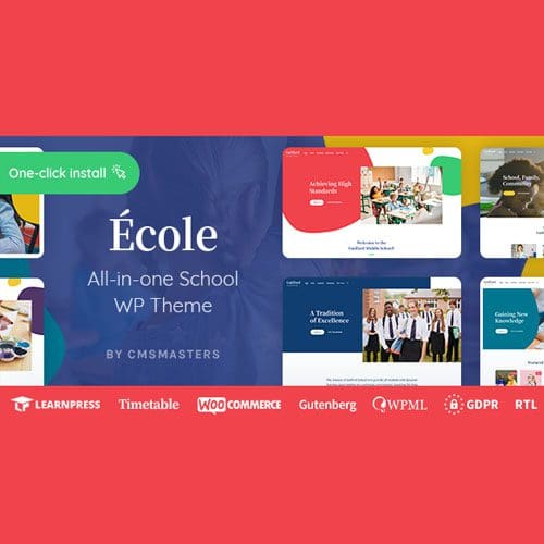 Ecole Education School WordPress Theme
