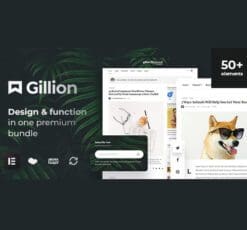 Gillion Multi Concept BlogMagazine Shop WordPress AMP Theme