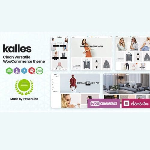 Kalles Versatile Elementor WooCommerce Theme