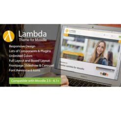 Lambda Responsive Moodle Theme