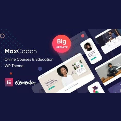 MaxCoach Online Courses Personal Coaching Education WP Theme