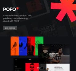 Pofo Creative Portfolio and Blog WordPress Theme