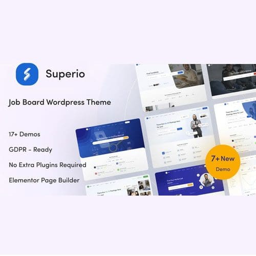Superio Job Board WordPress Theme