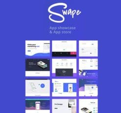 Swape App Showcase App Store WordPress Theme