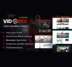 VidoRev Video WordPress Theme