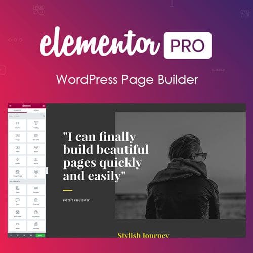 Elementor PRO WordPress Page Builder Pro Templates