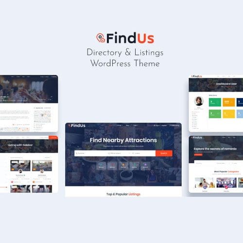 Findus Directory Listing WordPress Theme